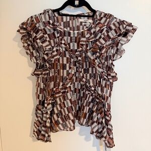 Isabel Marant Etoile Ruffle Top